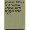 Peasant Labour and Colonial Capital: Rural Bengal Since 1770 door Thomas R. Metcalf