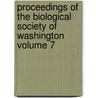 Proceedings of the Biological Society of Washington Volume 7 door Biological Society of Washington