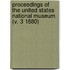 Proceedings of the United States National Museum (V. 3 1880)