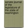 Senate Journal of the Legislature of the State of Washington door Washington (State) Legislature Senate