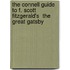 The Connell Guide to F. Scott Fitzgerald's  The Great Gatsby