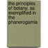 The Principles of Botany, as Exemplified in the Phanerogamia