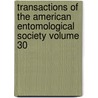 Transactions of the American Entomological Society Volume 30 door American Entomological Society