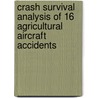 Crash Survival Analysis of 16 Agricultural Aircraft Accidents by United States Government