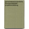 Gemeinwesenorientierte Schulsozialarbeit - Projektvorstellung door Dominic Hartmann