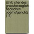 Jahrb Cher Des Grossherzoglich Badischen Oberhofgerichts (13)