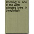 Limnology of  one of the worst affected rivers  in Bangladesh