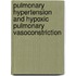 Pulmonary Hypertension and Hypoxic Pulmonary Vasoconstriction