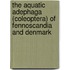 The Aquatic Adephaga (Coleoptera) Of Fennoscandia And Denmark