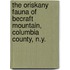 The Oriskany Fauna of Becraft Mountain, Columbia County, N.Y.