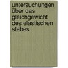 Untersuchungen über das Gleichgewicht des elastischen Stabes door Leo August Pochhammer