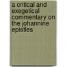 A Critical and Exegetical Commentary on the Johannine Epistles door Alan England Brooke