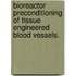 Bioreactor Preconditioning Of Tissue Engineered Blood Vessels.