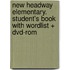 New Headway Elementary. Student's Book With Wordlist + Dvd-Rom
