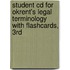 Student Cd For Okrent's Legal Terminology With Flashcards, 3Rd