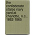 The Confederate States Navy Yard at Charlotte, N.C., 1862-1865