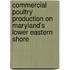 Commercial Poultry Production on Maryland's Lower Eastern Shore