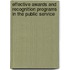 Effective Awards and Recognition Programs in the Public Service