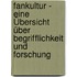 Fankultur - Eine Übersicht über Begrifflichkeit und Forschung