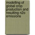 Modelling of Global Crop Production and Resulting N2O Emissions