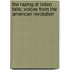 The Razing of Tinton Falls: Voices from the American Revolution