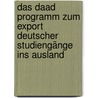 Das Daad Programm Zum Export Deutscher Studiengänge Ins Ausland by Christina Menge
