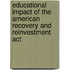 Educational Impact Of The American Recovery And Reinvestment Act