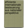 Effiziente Internationale Besteuerung Aus Nationaler Perspektive door Daniel Kramer