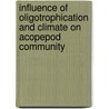 Influence of Oligotrophication and Climate on aCopepod Community door Hanno Seebens