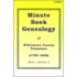 Minute Book Genealogy Of Williamson County, Tennessee: 1799-1865