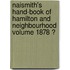 Naismith's Hand-Book of Hamilton and Neighbourhood Volume 1878 ?