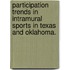 Participation Trends In Intramural Sports In Texas And Oklahoma.