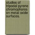 Studies Of Tripodal Pyrene Chromophores On Metal Oxide Surfaces.