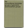 The Concordance-Homotopy Groups of Geometric Automorphism Groups door P.L. Antonelli