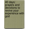 40 Days: Prayers And Devotions To Revive Your Experience With God door Dennis Edwin Smith