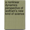 A Nonlinear Dynamics Perspective Of Wolfram's New Kind Of Science door Leon Chua