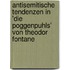 Antisemitische Tendenzen in 'Die Poggenpuhls' Von Theodor Fontane