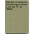 Bulletins of American Paleontology Volume V. 21, No. 71-72 (1934)