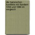 Die Hansischen Konflikte Mit Flandern  1358 Und 1388 Im Vergleich