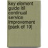 Key Element Guide Itil Continual Service Improvement [pack Of 10]