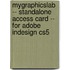 Mygraphicslab -- Standalone Access Card -- For Adobe Indesign Cs5