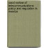 Oecd Review Of Telecommunications Policy And Regulation In Mexico