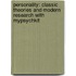Personality: Classic Theories And Modern Research With Mypsychkit
