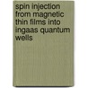 Spin Injection from Magnetic Thin Films into InGaAs Quantum Wells door Mark Hickey