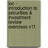 Ioc - Introduction To Securities & Investment Review Exercises V11