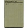 Kult der Heiligen in den deutschsprachigenKirchenliedern in Ungarn by György Scheiling