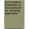 Performance Evaluation Of Iscsi Protocol For Mirroring Application door Chaitanya Godbole