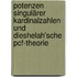 Potenzen singulärer Kardinalzahlen und dieShelah'sche pcf-Theorie