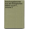 Forschungsberichte Aus Der Biologischen Station Zu Pl N.., Volume 3 door Pln Biologische Station