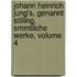 Johann Heinrich Jung's, Genannt Stilling, Smmtliche Werke, Volume 4